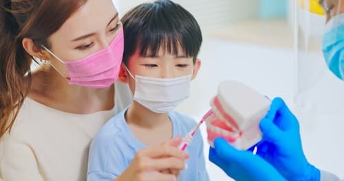 interdental brush guide