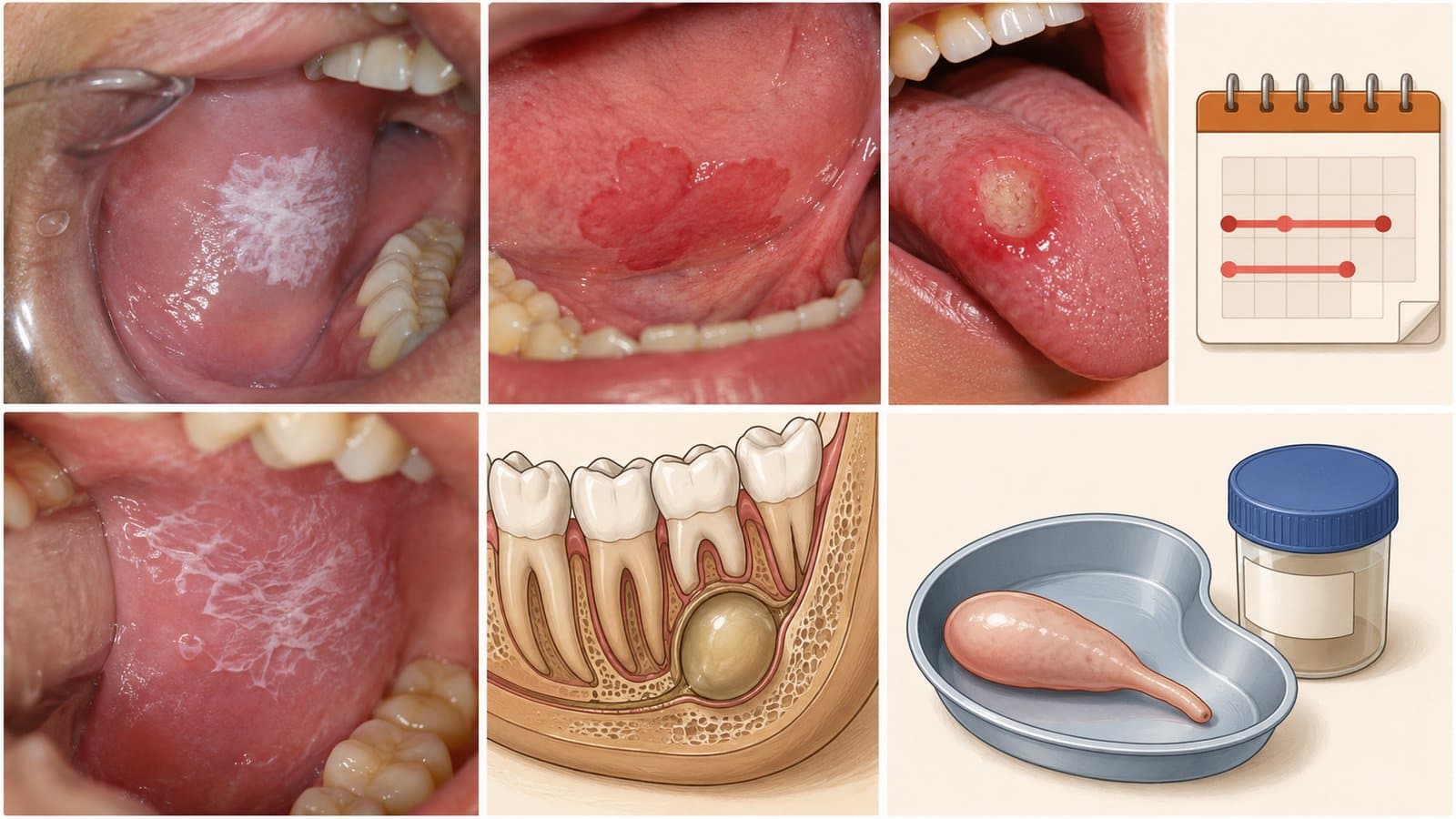 A Mouth Lesion That Won't Heal? Why and How an Oral Biopsy Is Done